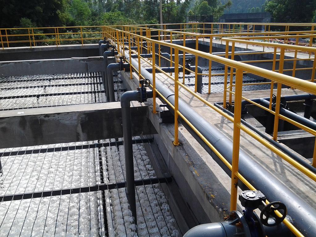 斜管填料、弹性填料应用于污水厂扩建工程